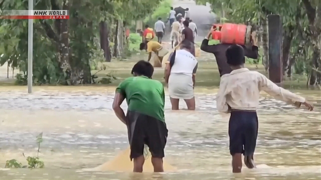 Over 50 dead in Bangladesh monsoon floods, landslides